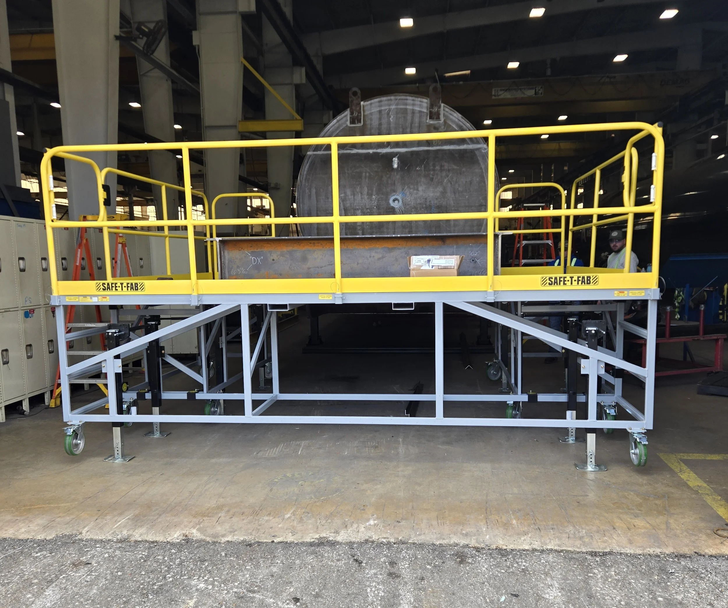 Custom Work Platforms and Access Equipment — SAFE-T-FAB